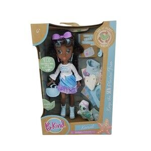 B-Kind Koral Eco-Friendly Fashion Doll with DIY Play for Kids Child NEW